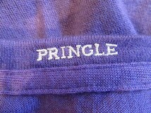 #anc SALE プリングル Pringle セーター M 薄紫 ニット 半袖 カシミア レディース [680912]_画像5