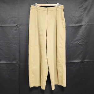 #anc As Know As o Ora kaAS KNOW AS olaca pants 15 beige wide large size lady's [876583]