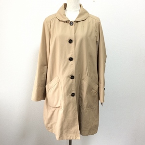 #ancaznouazo Ora kaAS KNOW AS olaca coat 13 beige large size trench coat circle collar lady's [849372]