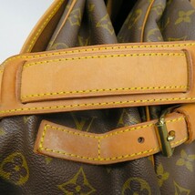 #apb ルイヴィトン LOUISVUITTON ショルダーバッグ 茶 モノグラム ソミュール35 M42254 レディース [823696]_画像9