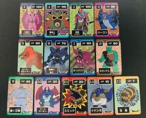 ドラゴンクエスト カードダス 13種類連番カード 1990年代当時物 レトロ ドラクエ ミニカードゲーム PPカード 鳥山明 RPG ENIX_画像1