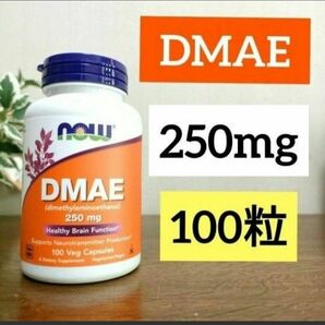 ナウフーズ　DMAE ジメチルアミノエタノール　250mg　100ベジカプセル　NOW FOODS