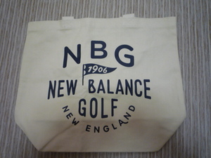 NEW BALANCE GOLF ☆トートバッグ★キャンパス◇未使用