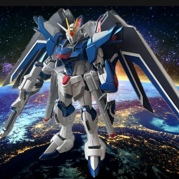 HG 1/144 ライジングフリーダムガンダム 塗装済み完成品