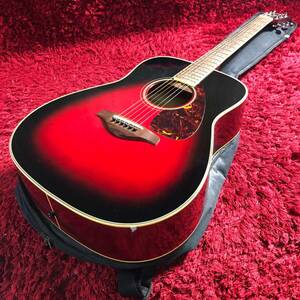  акустическая гитара YAMAHA Yamaha FG-720S красный Sambar -тактный мягкий чехол музыкальные инструменты машинное оборудование искусство Anne . Be . рабочее состояние подтверждено 