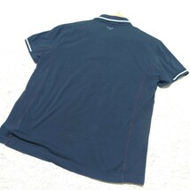 【1円〜】エンポリオアルマーニ ポロシャツ メタルロゴ 両面デザイン 希少なLサイズ EMPORIO ARMANI_画像8