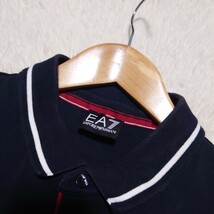【1円〜】エンポリオアルマーニ ポロシャツ メタルロゴ 両面デザイン 希少なLサイズ EMPORIO ARMANI_画像3