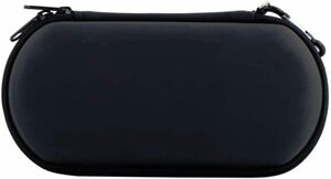 ブラック BluFied PSP 保護ケース EVA収納ケース 保護バッグ 保護ポーチ 耐衝撃 傷防止 防水 防塵 小物収納可 持