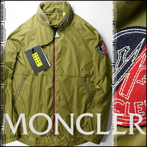 希少サイズ6■安心の国内正規品■新品【2 MONCLER GENIUS 1952 】モンクレールジーニアスOCTAVOカーキナイロンジャケットXXL~XXXLブルゾン