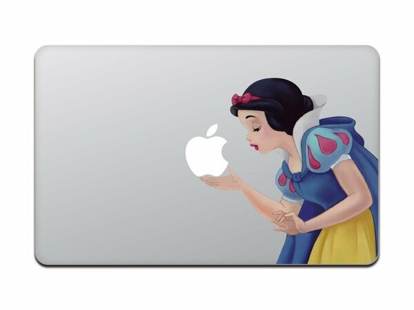 【人気商品】MacBook Air 11インチ マックブック カインドストア ステッカー シール 白雪姫 りんごを持つ白雪姫 11