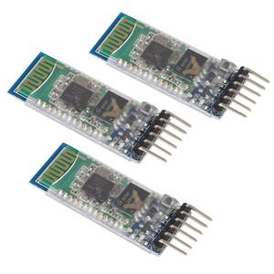 【数量限定】RS232 HC-05 ースモジュール シリアル通信 6ピン 3個 ベースボード付き for Arduino対応 AC