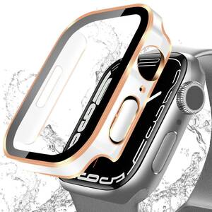 【特価商品】二重構造 日本旭硝子材 カバー カバー 全面保護 Watch Watch Apple Apple 一体型 耐衝撃 ガラ