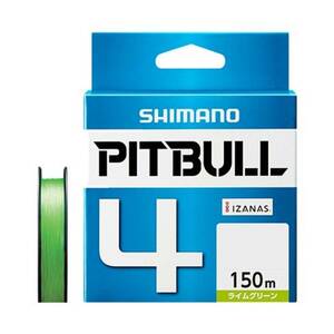 【在庫セール】シマノ(SHIMANO) PEライン ピットブル 4本編み 150m PL-M54R