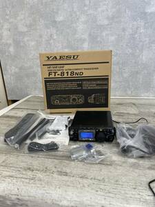極美品　YAESU FT-818ND HF/VHF/UHF ALL MODE TRANSCEIVER 
