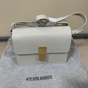 ATELIERS AUGUSTE MINI MONCEAU GOLD EDITION レザー ゴールド金具 斜め掛け