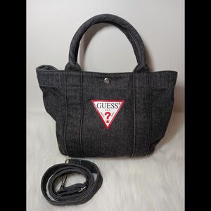 【良品】GUESS ゲス デニムトートバッグ コストコ