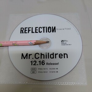 Mr.Children REFLECTION Live&Film не продается DVD витрина для изображение промо LIVE не использовался Tour 