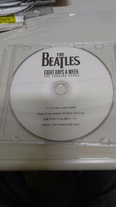 THE BEATLES EIGHT DAYS A WEEK 非売品DVD 店頭用映像 プロモ 店頭放映用DVD 貴重 レア コレクターズ