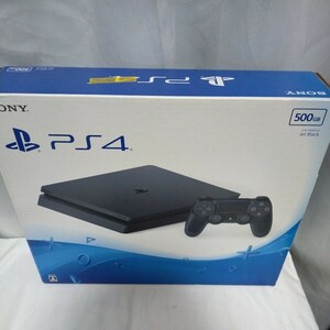 PlayStation4 jet * black 500GB CUH-2000AB01 box body only 