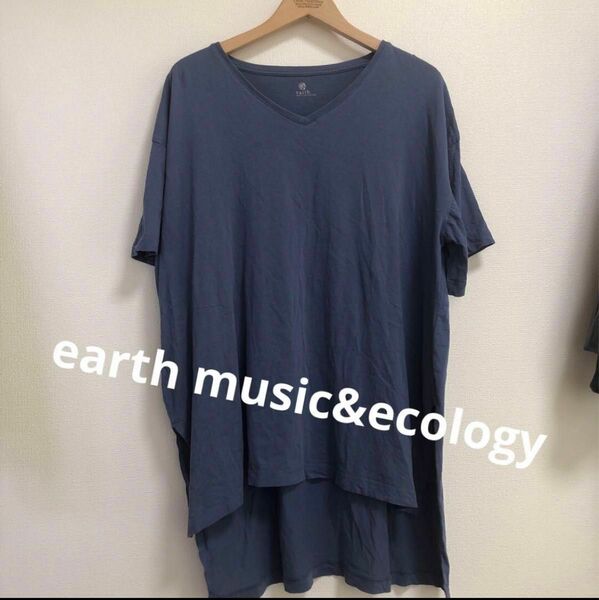 earth music&ecologyゆったりロングTシャツ GYDA ロデオ