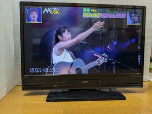 IY1668 MITSUBISHI REAL LCD-V32BHR11 32型 液晶カラーテレビ 2019年製 /三菱/32インチ/液晶TV/TV/テレビ/Blu-ray内蔵 動作確認OK 現状品
