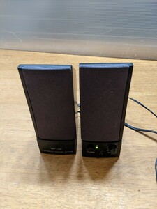 IY1453 MULTIMEDIA SPEAKER SYSTEM SP-130 PC用/マルチメディア スピーカー システム 動作品 現状品