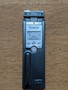 IY1485 SANYO ICR-PS285RM ICレコーダーxacti リニアPCM ザクティ/サンヨー 動作品 現状品