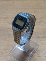 IY1574 CASIO A155W 腕時計/ウォッチ/メンズ/カシオ 動作未確認 現状品 JUNK 送料無料_画像3