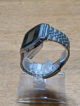 IY1574 CASIO A155W 腕時計/ウォッチ/メンズ/カシオ 動作未確認 現状品 JUNK 送料無料_画像4