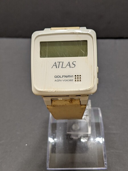 IY1579 ユピテル ATLAS GOLFNAVI AGN-Voice2 音声案内ナビ/アトラス/ゴルフナビ 動作未確認 現状品 JUNK 送料無料