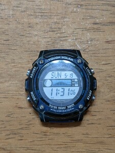 IY1675 CASIO W-S210H TOUGH SOLAR デジタル腕時計/デジタルウォッチ/腕時計/メンズ/カシオ 動作品 現状品 送料無料