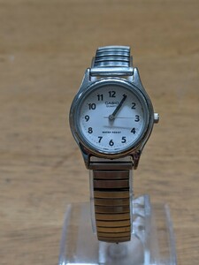 IY1737 CASIO LQ-410 スプリングベルト/腕時計/レディース/ウォッチ/Watchカシオ 動作未確認 現状品 JUNK 送料無料