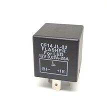 送料無料　訳有り品 CF14 12V LED対応 IC ウインカーリレー 3ピン 音有り ハイフラ防止 トヨタ スバル ダイハツ スズキ C286_画像1