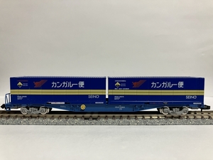 TOMIX 8737 コキ104-1080 TOMIX 3181 北海道西濃運輸U54A-30000形コンテナ搭載貨車-30-3