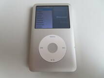 Apple iPod classic A1238 (第6世代) 160GB シルバー MC293J_画像1