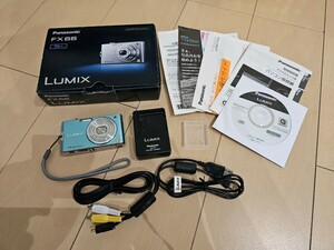 中古　Panasonic LUMIX DMC-FX66 パナソニック ルミックス コンパクトデジタルカメラ