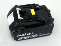 ●送料無料/未使用保管品!! makita/マキタ 純正リチウムイオンバッテリー BL1860B 18V 6.0Ah 雪マーク_画像3