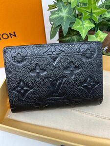 【極美品】LOUIS VUITTON モノグラム アンプラント 二つ折り財布