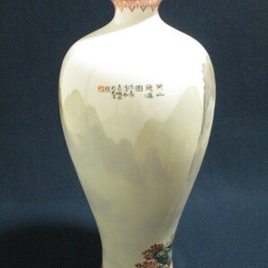 中国 景徳鎮製 色絵 壺の画像4