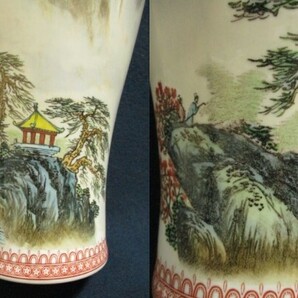 中国 景徳鎮製 色絵 壺の画像8