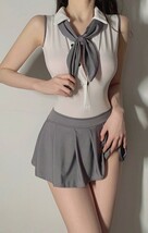 匿名配送 セクシーコスプレ ミニスカート 学生服 美脚 sexy セーラー服_画像4