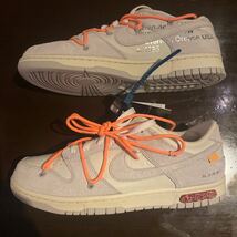 NIKE ナイキ　スニーカー　DUNK LOW オフホワイトコラボ　LOT19 サイズUS10 28cm 新品　_画像2