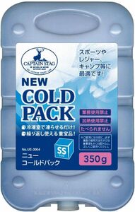 キャプテンスタッグ(CAPTAIN STAG) 保冷剤 NEWコールドパック SSサイズ 350g UE-3004