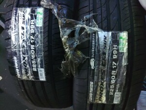 トーヨータイヤ プロクセス225/60R17インチ2本セット