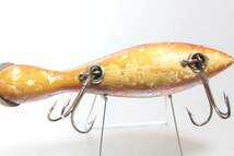 希少 Heddon Tad-Polly ＃6000 9A ラージサイズ ヘドン タドポリー シェイクスピア クリークチャブ サウスベンド フルーガー J.K.Rush_画像10