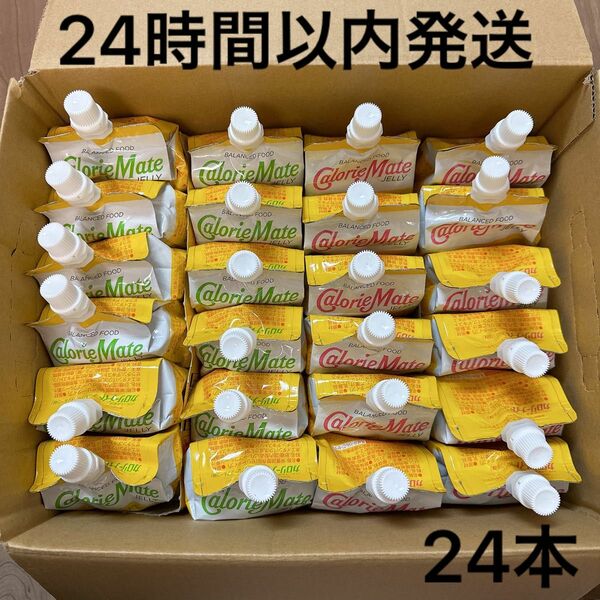 【24時間以内発送】　大塚製薬 カロリーメイトゼリー　24本