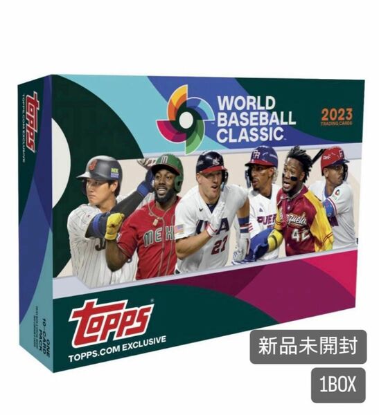 [新品未開封] Topps 2023 World Baseball Classic WBC 1ボックス BBM 大谷翔平