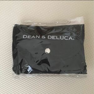 DEAN&DELUCA ディーンアンドデルーカ　エコバッグ　折りたたみバッグ　ブラック　黒