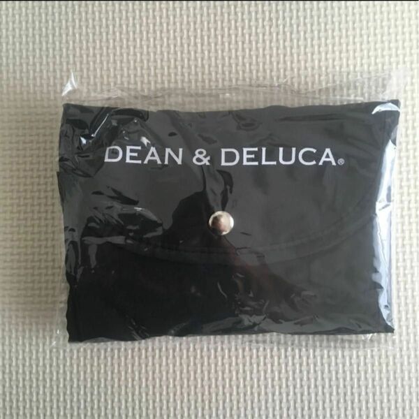 DEAN&DELUCA ディーンアンドデルーカ　 エコバッグ　ショッピングバッグ　黒　ブラック
