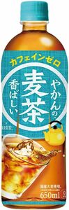 コカ・コーラ やかんの麦茶 from 爽健美茶 650mlPET×24本